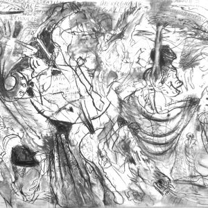 Ein weiterer Auszug (#2) aus seiner Arbeit "Phantasmagoria" des Malers Andreas Dress (1943-2019) und seinem gleichnamigen Künstlerbuch.