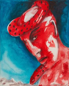ANGELA HAMPEL "Hoch oben (am Berg)"
