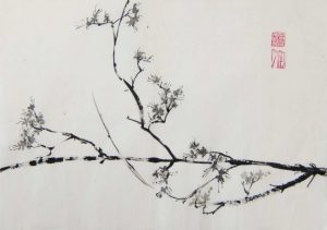 ANITA VOIGT "Kornelkirsche im März"