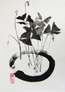 ANITA VOIGT "Roter Klee"