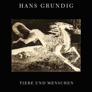 Titel des Kataloges "Tiere und Menschen" des Malers und Künstlers Hans Grundig (1901-1958).