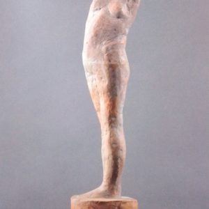 Der Künstler Jürgen Cominotto gab seiner Arbeit den Namen "Frau mit Kind"