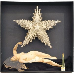 Assemblage "Nach dem Fest" der Künstlerin Katrin von Egidy