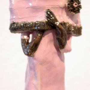 Die Plastik der Künstlerin Rita Goldschmidt trägt den Titel "Selly".