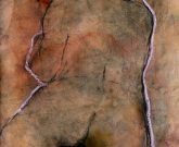 ROGER BONNARD "Rückenakt" Der Künstler Roger Bonnard zeichnete dieses Werk mit dem Namen "Rückenakt" im Jahr 2012