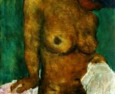 ROGER BONNARD "Sitzender Akt" Der "Sitzende Akt" wurde 2016 durch Mischtechnik von dem Maler Roger Bonnard zu Papier gebracht.